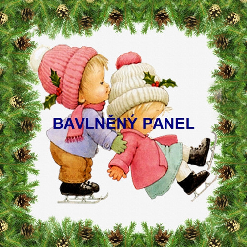 Bavlněný panel 15x15 cm
