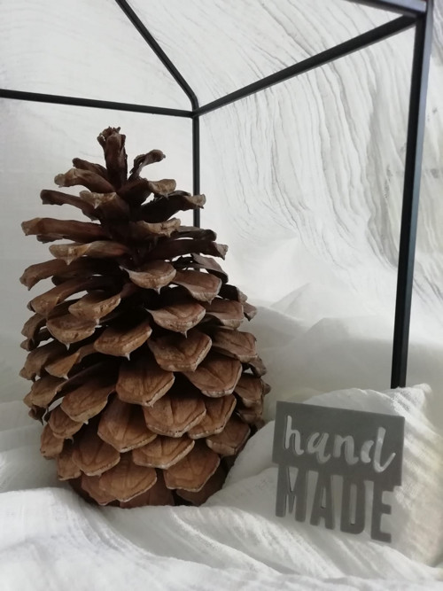 HAND MADE z pěnovky - šedé (5 ks)