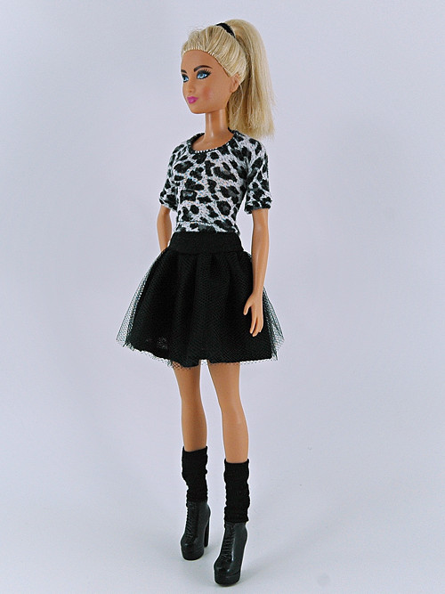Barbie - Tričko leopardí — foto 1