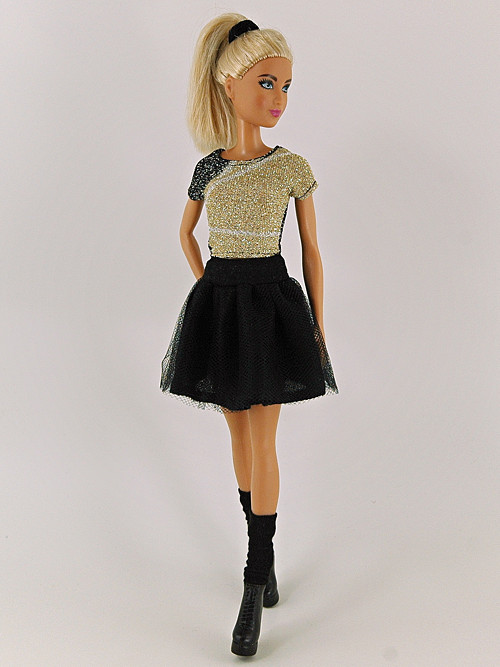 Barbie - Zlaté tričko — foto 1