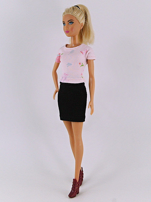 Barbie - Sukně úpletová — foto 1
