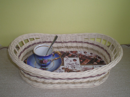 Podnos s hnědou — foto 1