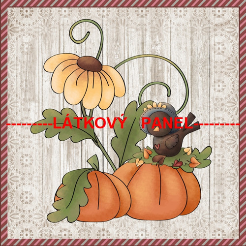 Bavlněný panel 15 X 15 cm — foto 1