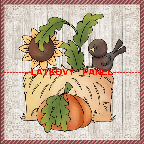 Bavlněný panel 15 X 15 cm — foto 1