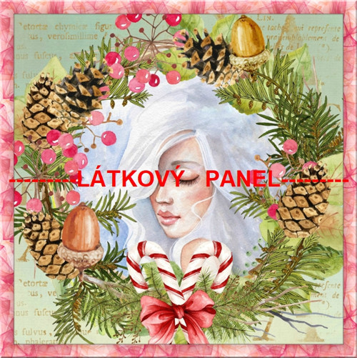 Bavlněný panel 15 X 15 cm