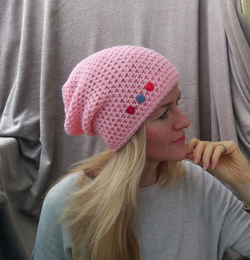 Háčkovaná hučka Candy