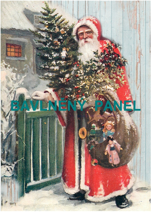 Bavlněná látka - panel vel.A5