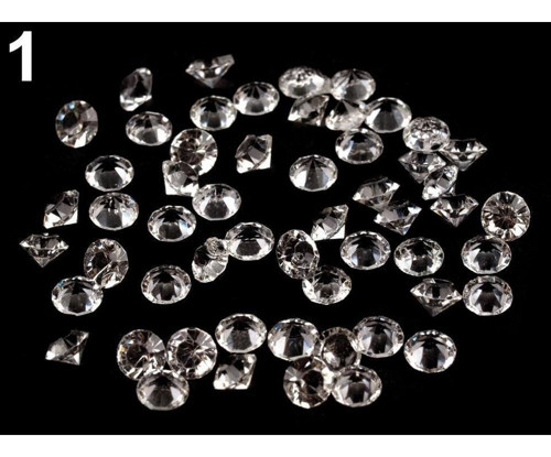 90g Crystal Broušené Kamínky Ss16 Pro Výrobu