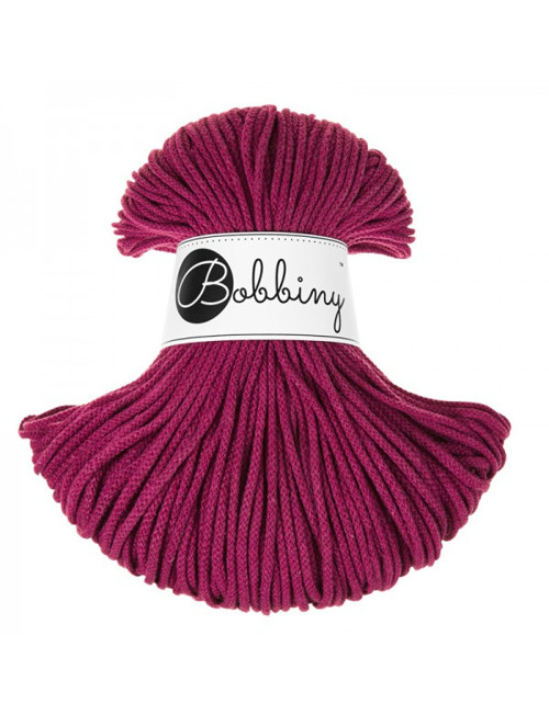 Bobbiny Junior 3mm - purpurová - 4m — foto 1