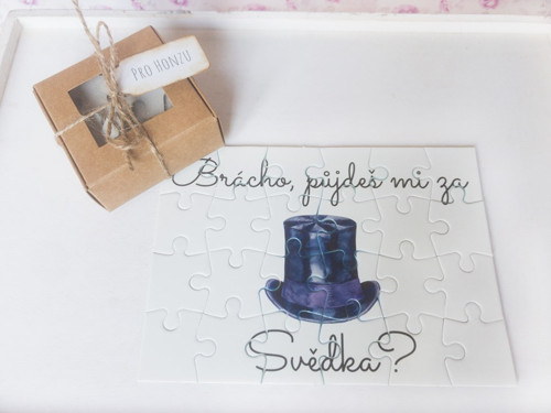 Puzzle pro svědka cylindr — foto 1