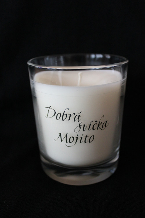 Vonná sójová svíčka - Mojito — foto 1