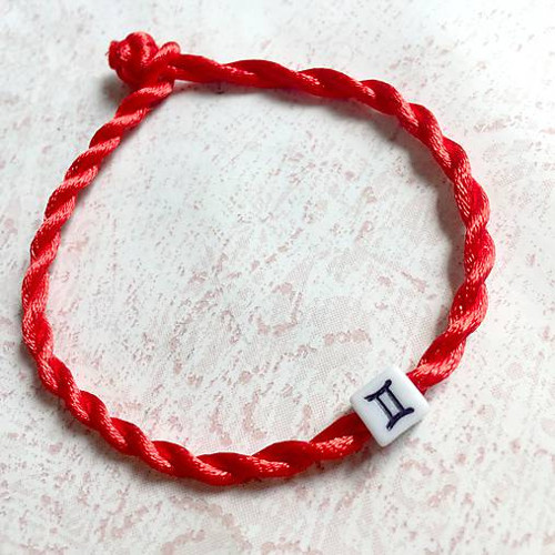 Náramek proti uhranutí - symbol znamení Blíženec