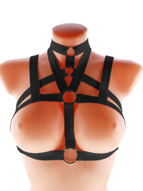 Women body harness, postroj na tělo W7