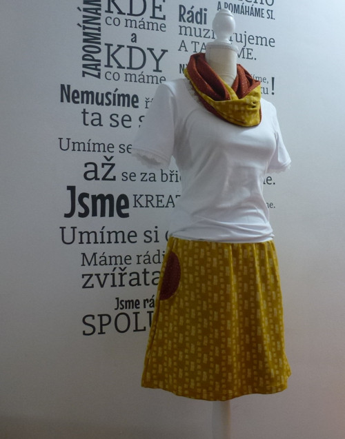 Set šála + sukně — foto 1