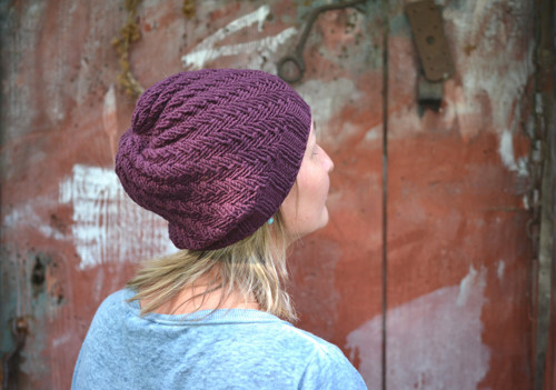 Bordeaux dámská čepice merino