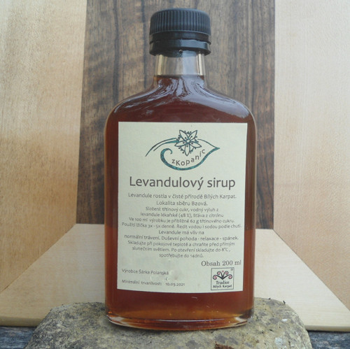 Levandulový sirup