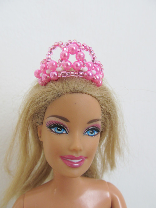 Korunka pro Barbie - růžová — foto 1
