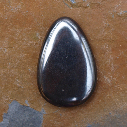 Hematit, placka 37 x 25 mm — foto 1