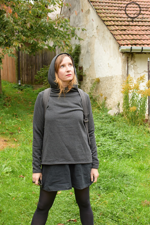 Šedá mikina, vel. XXL SLEVA — foto 1