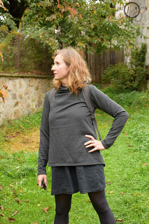Šedá mikina, vel. XL SLEVA — foto 1