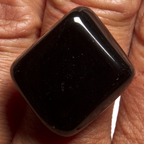 Obsidián černý, 27 mm — foto 1