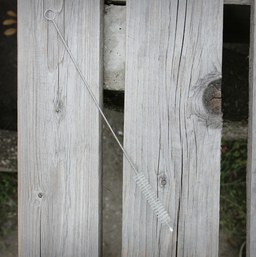 More/less - Skleněné gravírované brčko — foto 1