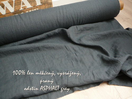 Odstín ASPHALT GREY ..100% len metráž — foto 1