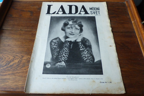 Časopis LADA - módní svět 39/1929