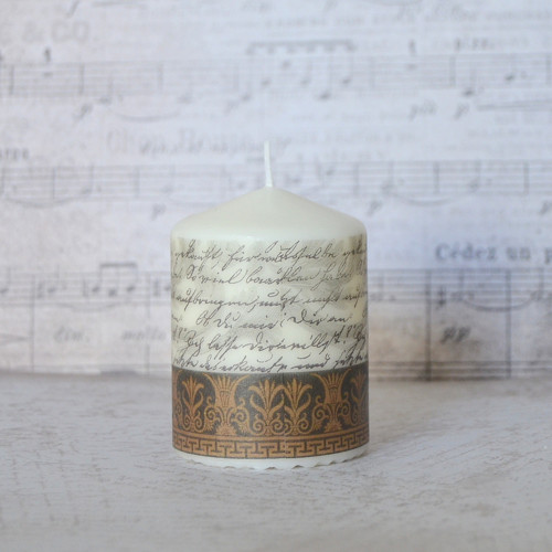 Vintage text (8 x 6 cm)