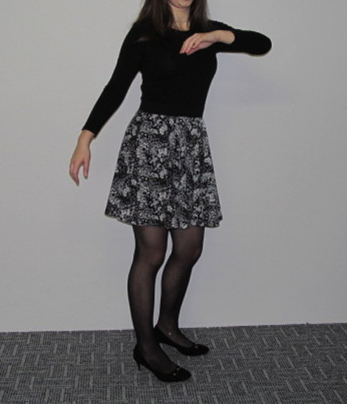 Květinová sukně