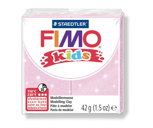 FIMO kids 42g - dětská modelovací hmota perleťová