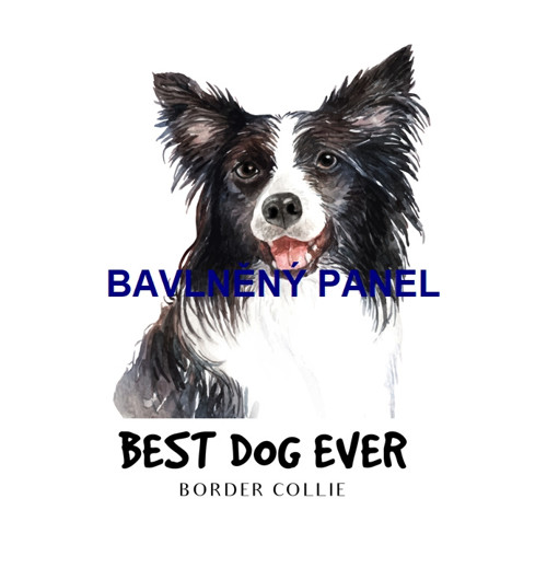 Bavlněný panel 25 x 25cm