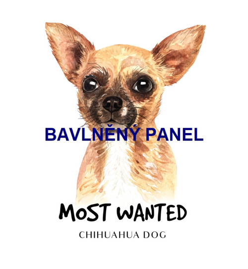 Bavlněný panel 25 x 25cm — foto 1