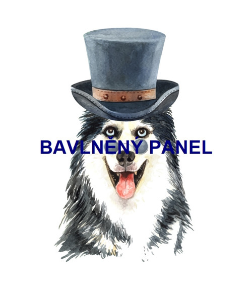 Bavlněný panel 25 x 25cm