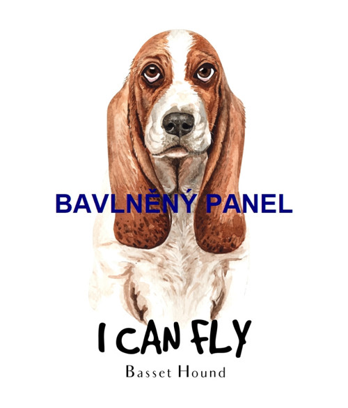 Bavlněný panel 25 x 25cm — foto 1