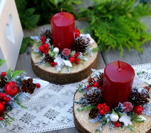 Vánoční svícínky — foto 1