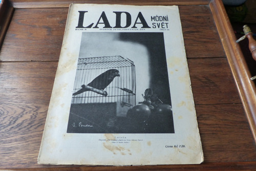 Časopis LADA - módní svět 44/1929