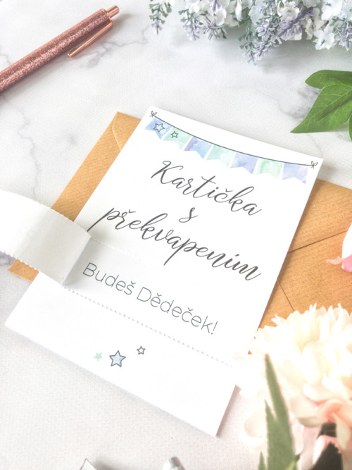 Trhací karta pro budoucího dědečka — foto 1