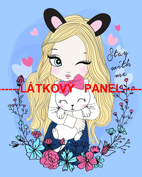 Bavlněný panel 12 x 15cm