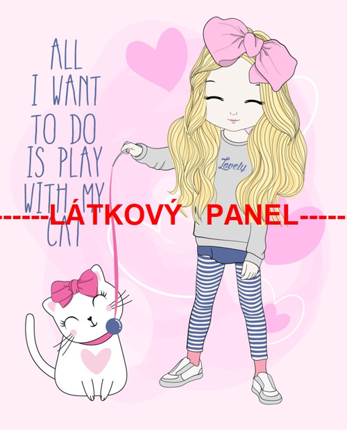 Bavlněný panel 12 x 15cm