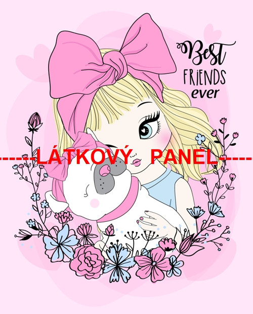 Bavlněný panel 12 x 15cm