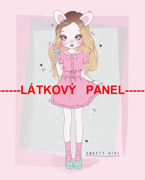 Bavlněný panel 12 x 15cm