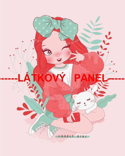 Bavlněný panel 12 x 15cm