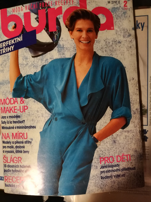 Časopis BURDA 1/1991 — foto 1