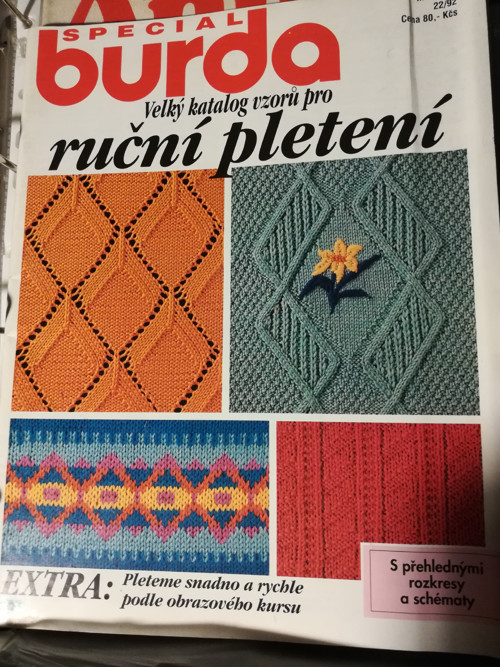Časopis BURDA 92 - pletení — foto 1