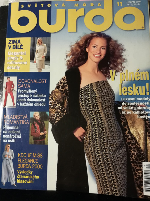 Časopis BURDA 11/2000 — foto 1