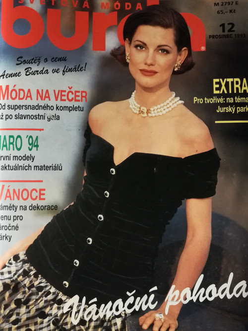Časopis BURDA 12/1993 — foto 1