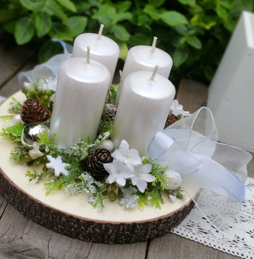 Adventní dekorace "Něžné vánoce" — foto 1