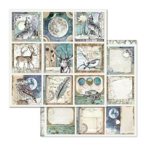 Oboustranný papír na scrapbook COSMOS Kartičky