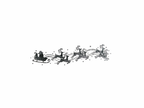 Vánoční dekorace - 8,5 cm - bez bločku
